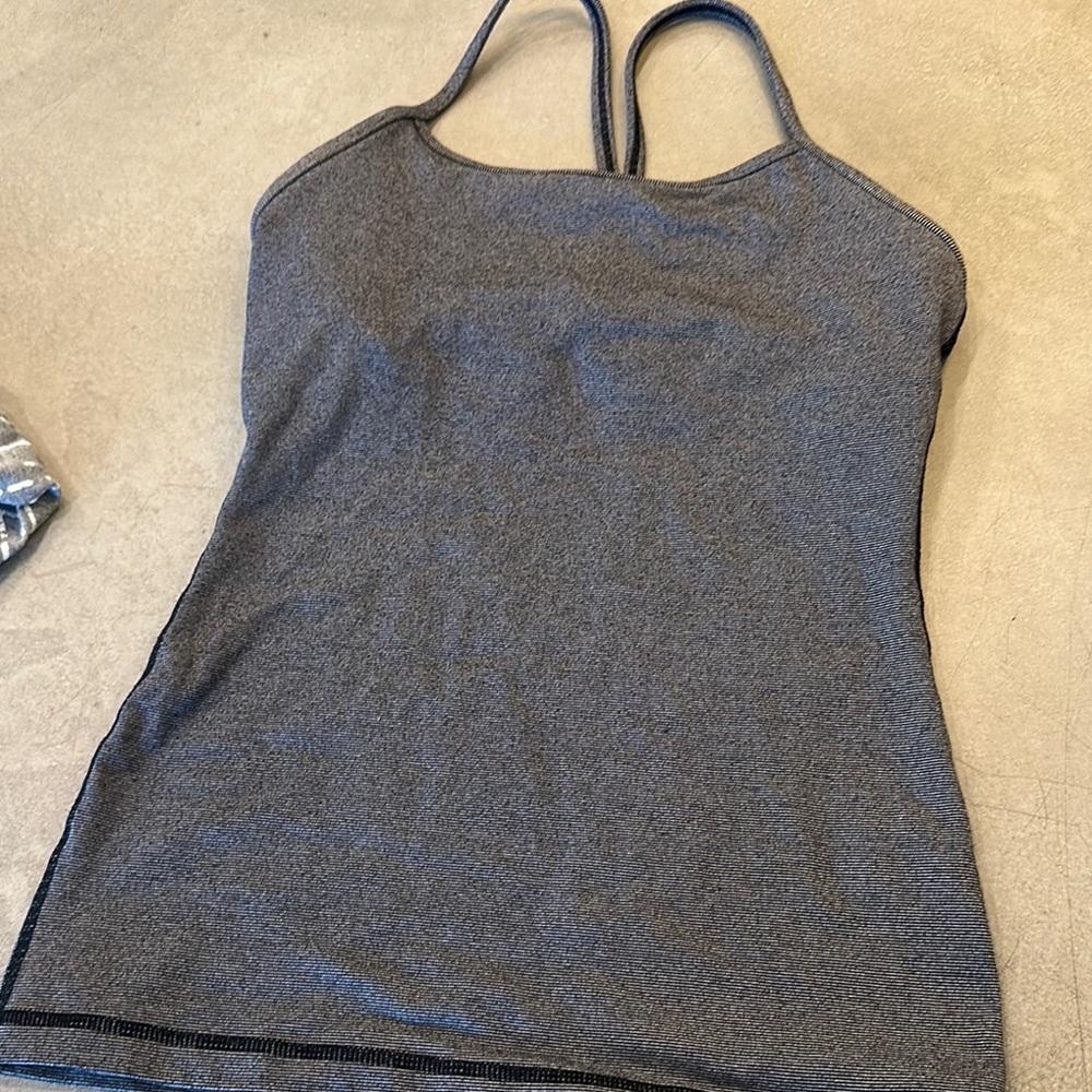lululemon athletica Charcoal Camisole